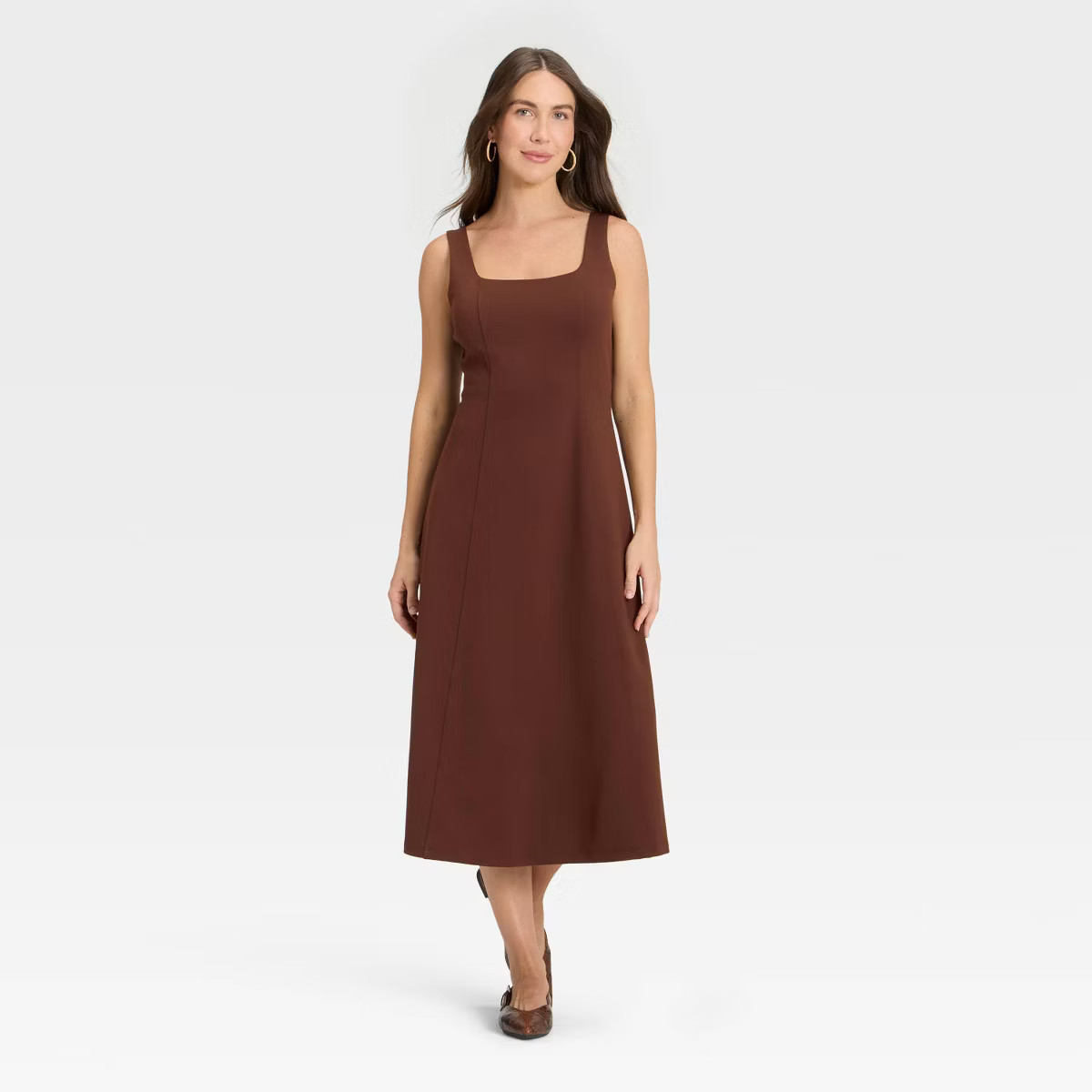 Women's Ponte Knit Midi Dress - A New Day™ | Target