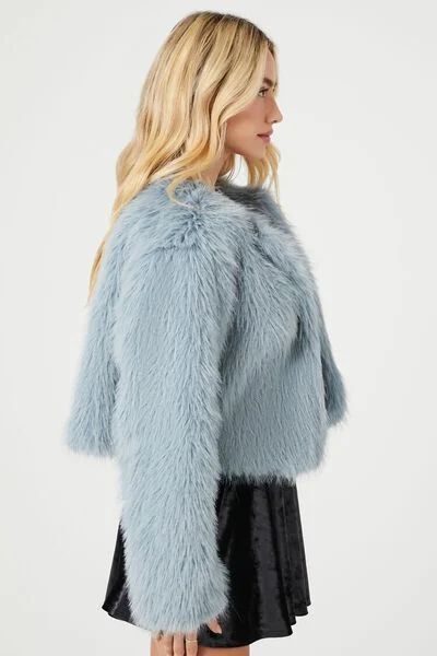 Faux Fur Cropped Coat | Forever 21 | Forever 21 (US)