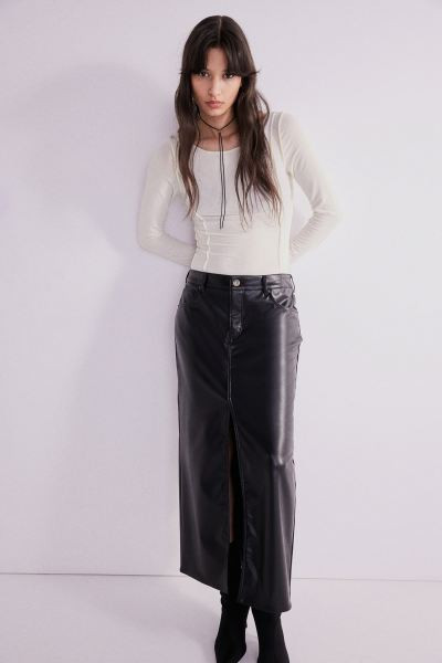 Long-sleeved Top with Flatlock Seams | H&M (US + CA)