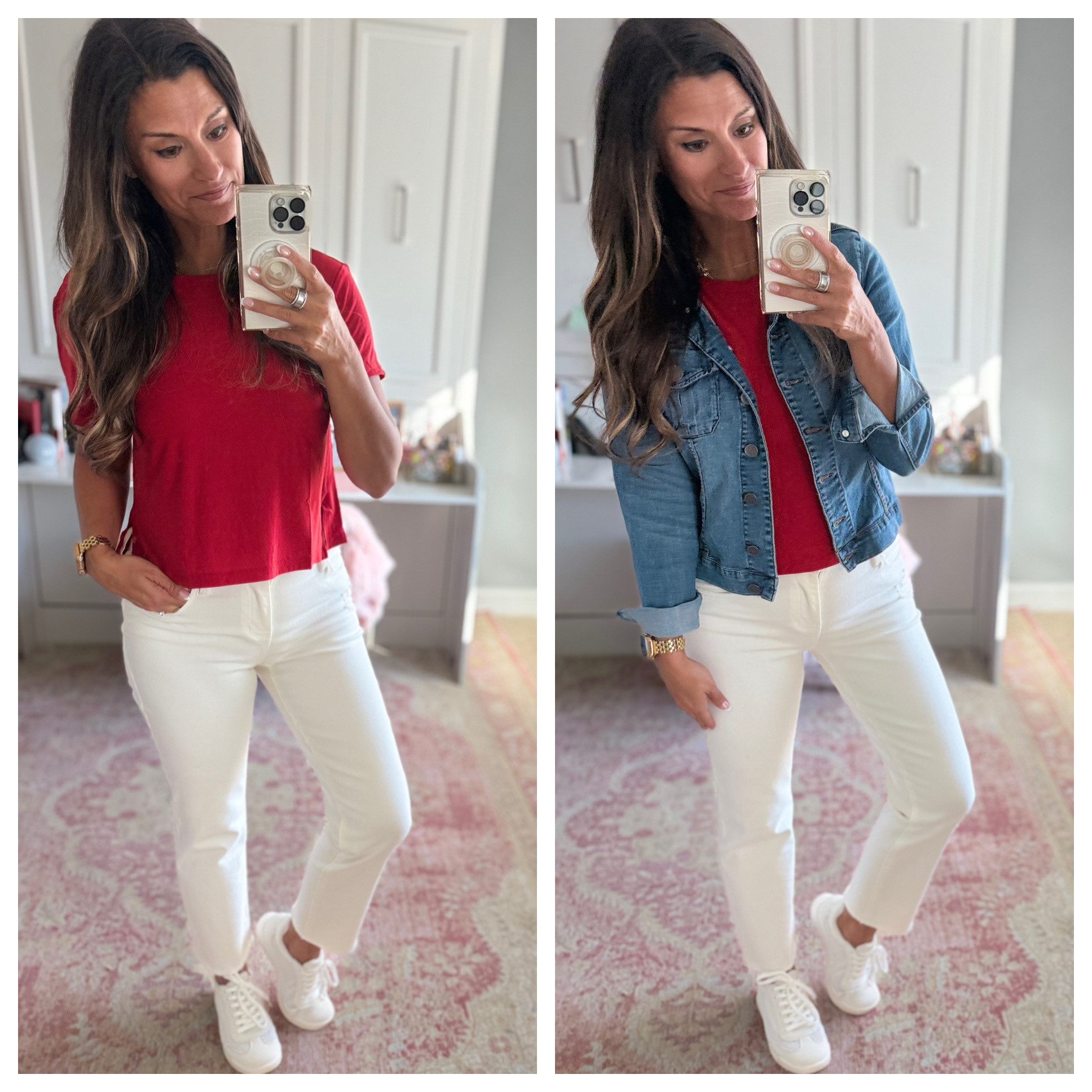 How to style white jeans 

 #LTKStyleTip