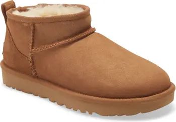 UGG(R) Ultra Mini Classic Boot in Ribbon Red at Nordstrom, Size 6 | Nordstrom