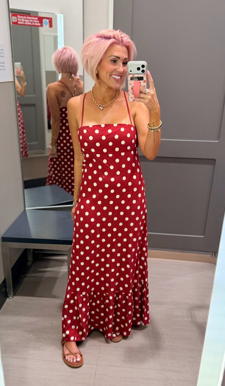 Okay, you guys know how I feel about polka dots... how cute is this Target dress!!??  

 #LTKootd
