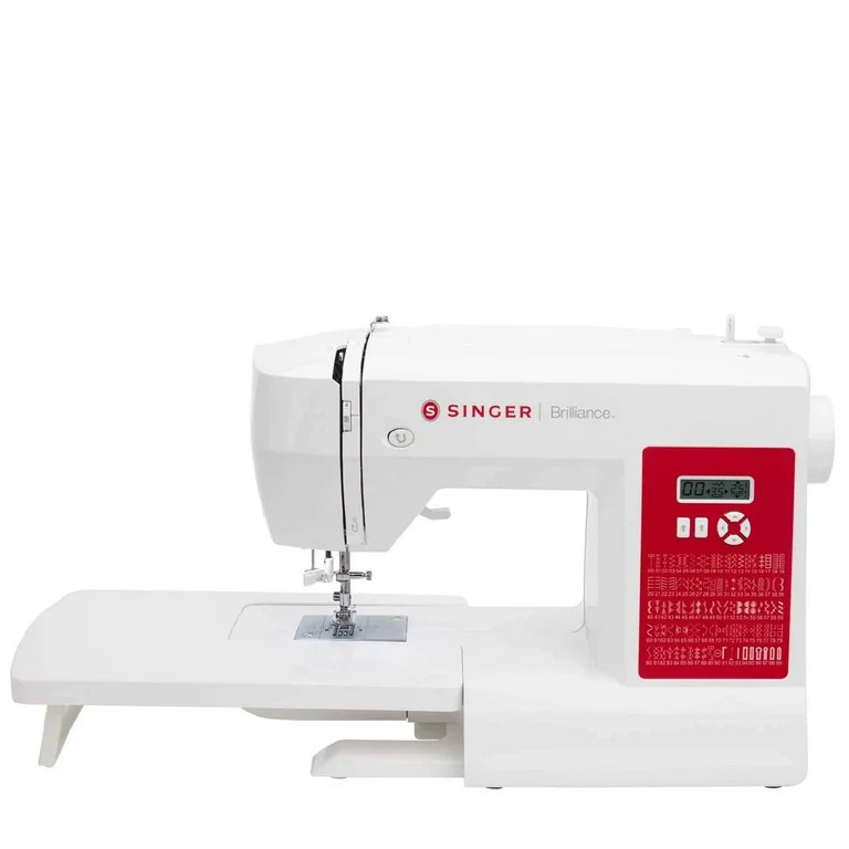 SINGER 62C Brilliance™ Plus Computerized Sewing Machine with Extension Table & Accessory Kit | ... | Walmart (US)