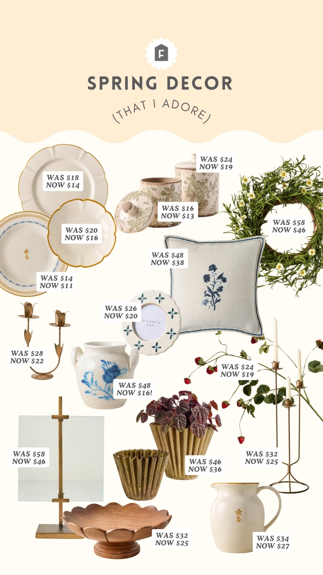 So many cute spring finds on sale! I’m thinking ahead to Mother’s Day and these would make excellent gifts!