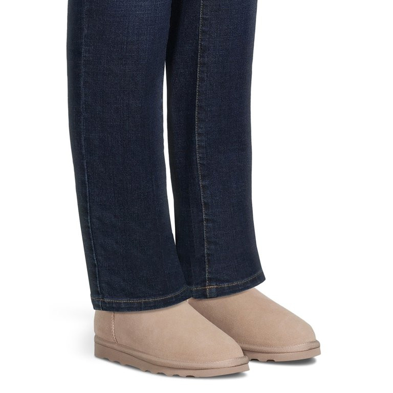 Time and Tru Women's Genuine Suede Boots, Wide Width Available | Walmart (US)