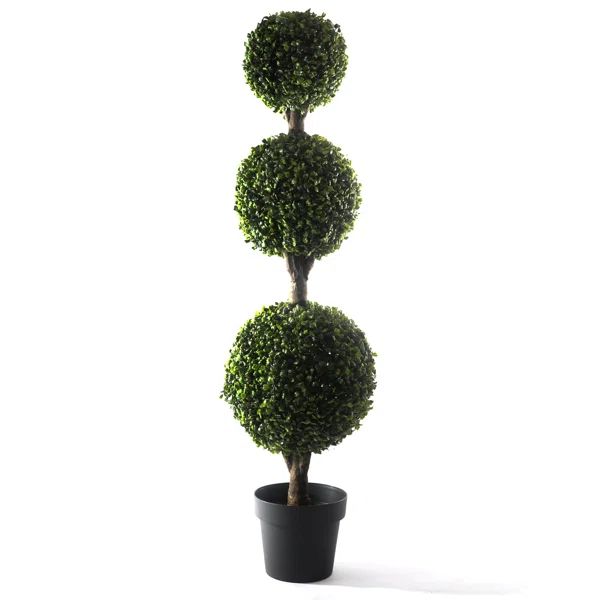 Bornbridge 46'' Faux Boxwood Topiary in Free Standing | Wayfair North America