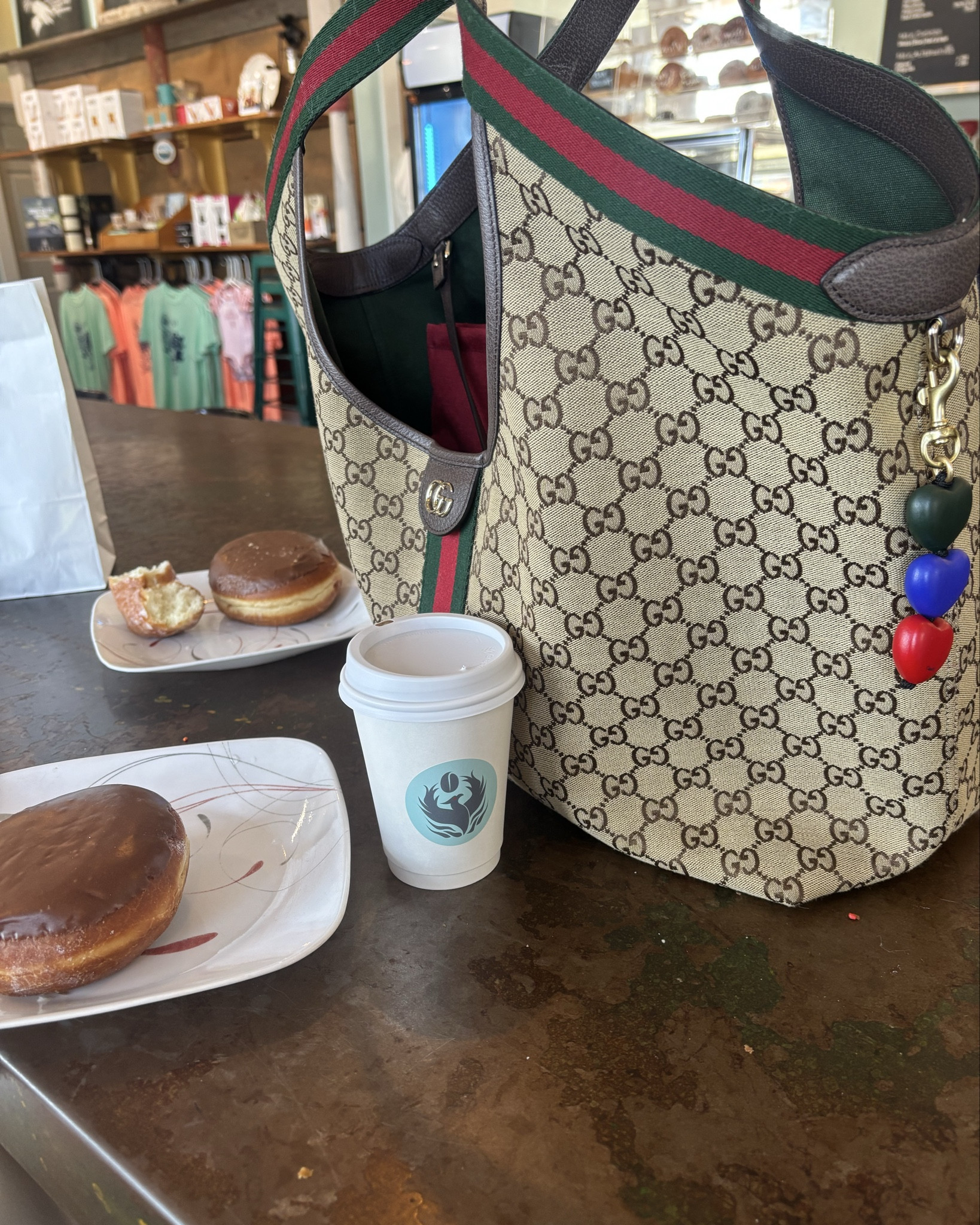 Jumping on bag charms 

#LTKootd #LTKdayinmylife #LTKOver40