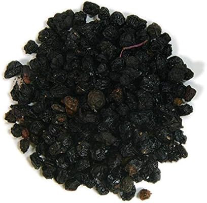 Frontier Co-op Elderberries, European Whole, Certified Organic, Kosher, Non-irradiated | 1 lb. Bu... | Amazon (US)