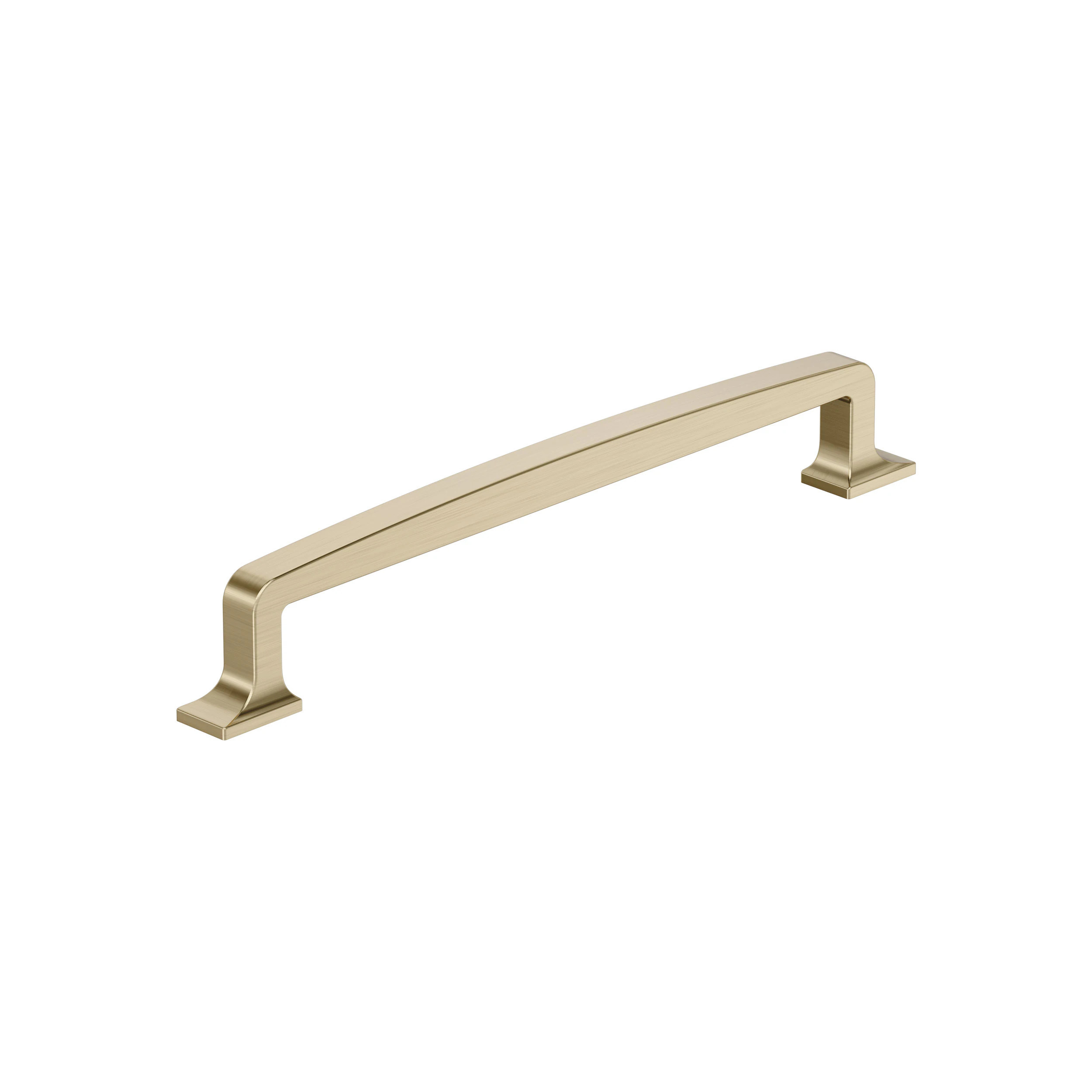 Amerock Westerly 7-9/16-in , 192mm Center to Center Golden Champagne Arch Handle Drawer Pull | BP53723BBZ | Lowe's