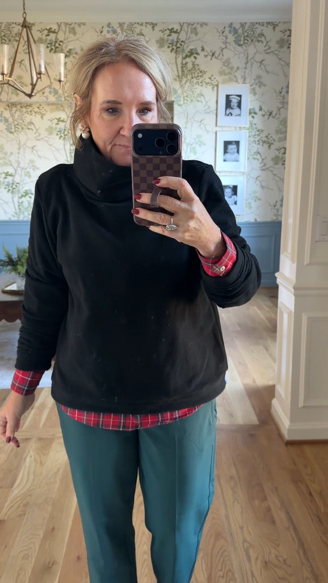 Endless pants 30% off size 8 petite 
Dudley Stephens Vello fleece size up 1 wearing a large 
Plaid is getting hard to find. I’ll link a few options. 

Baking day has been fun. The house is full. Happy to have my girls bff here too. Sharing the love and the season  

#LTKOver40 #LTKHoliday #LTKSaleAlert