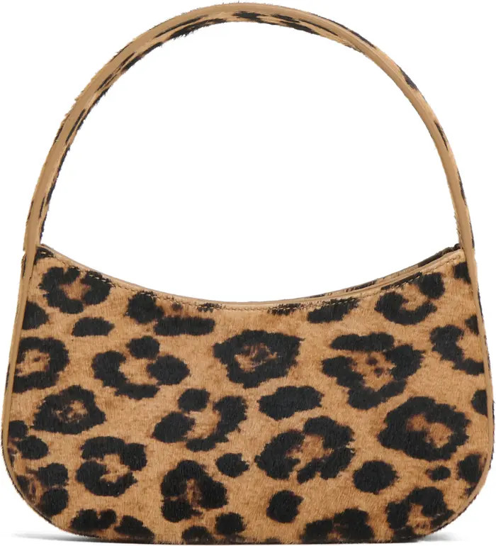 Mansur Gavriel Bonbon Leopard Genuine Calf Hair Shoulder Bag | Nordstrom | Nordstrom