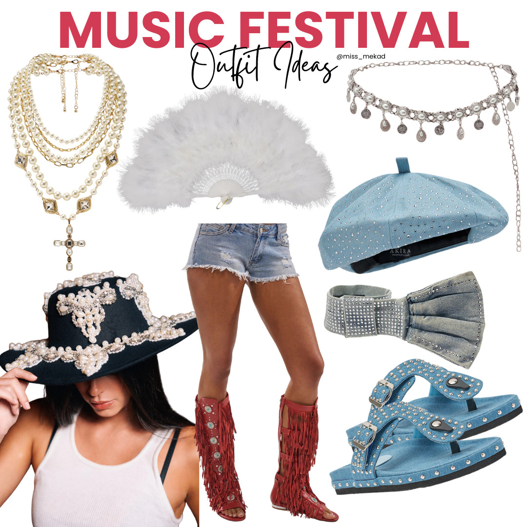 MUSIC FESTIVAL OUTFIT IDEAS | COACHELLA 

 #LTKFestival #LTKgrwm #LTKootd