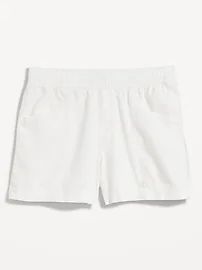 High-Waisted Linen-Blend Shorts for Women -- 3.5-inch inseam | Old Navy (US)