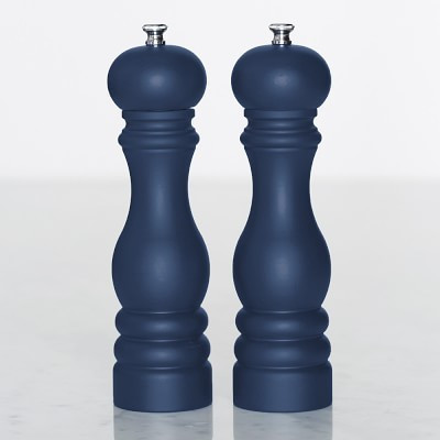 Peugeot Paris Salt & Pepper Mills, Matte Navy | Williams-Sonoma