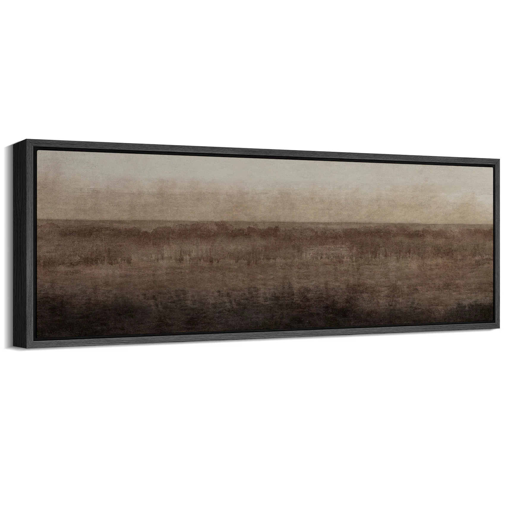 Serene Horizon Minimalist Landscape Modern Art | Wayfair North America