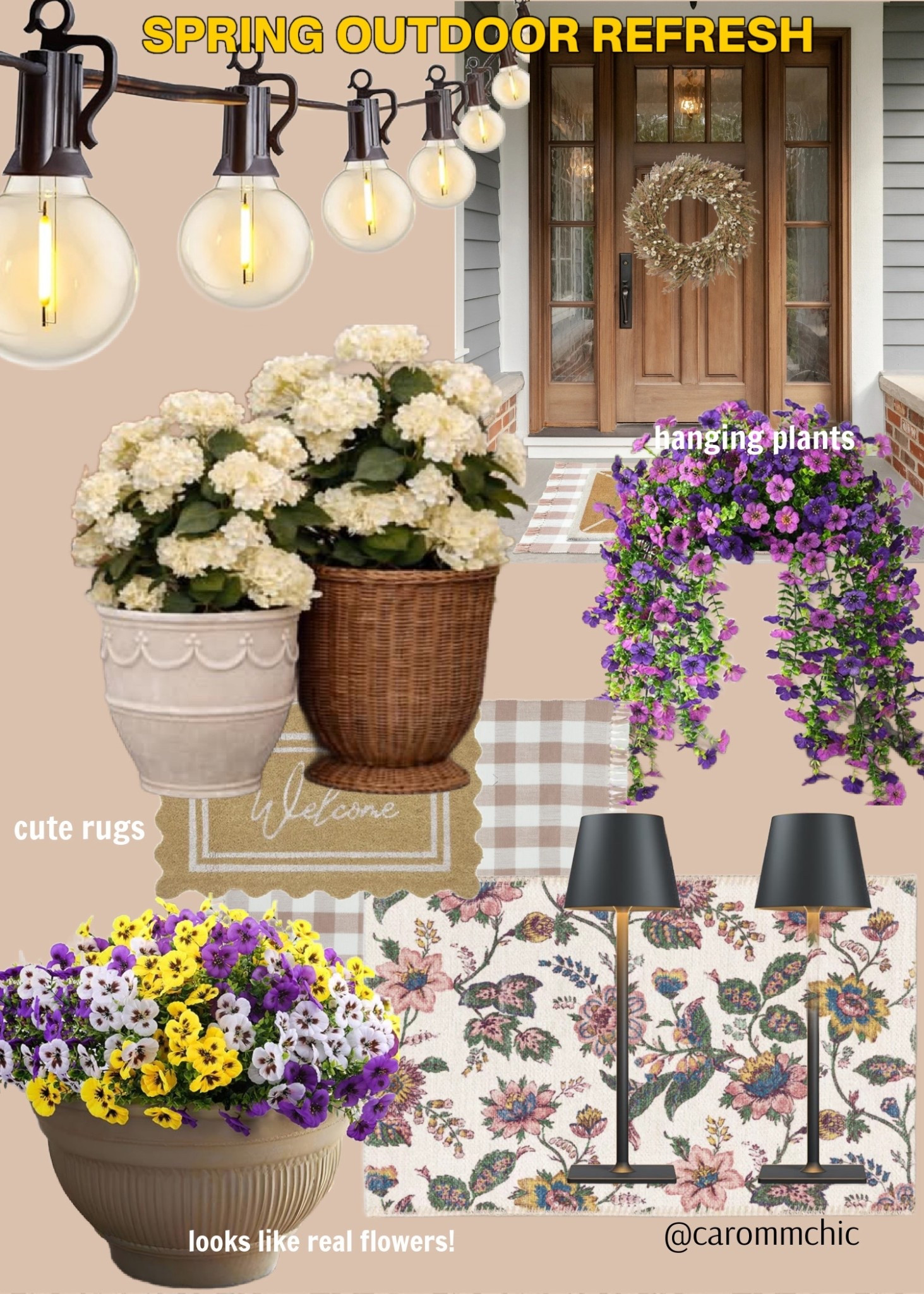 So many great ideas! For patio now. No me aguanto a ver el mio beshoooo de nuevo! 


#LTKSeasonal #LTKHome