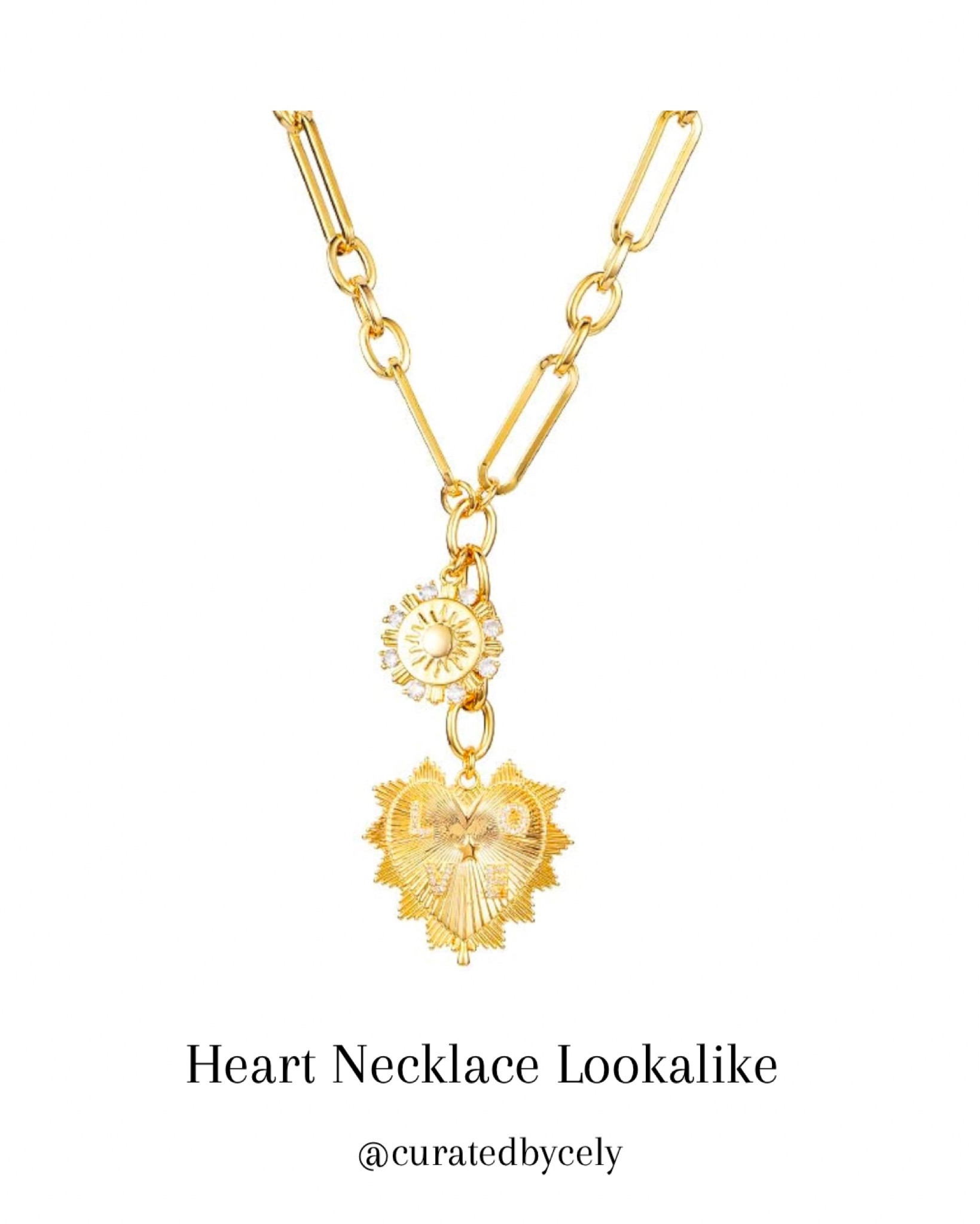 Heart Necklace Lookalike

#LTKGiftGuide #LTKfindsunder50 #LTKsalealert