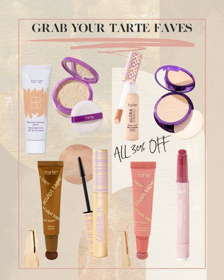 LTK sales day 2! 30% off Tarte products with code “tarteLTK30"

#LTKSpringSale #LTKsalealert #LTKbeauty