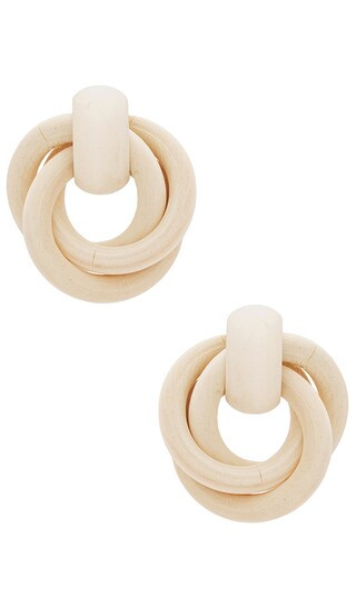 Sevilla Earring in Ivory | Revolve Clothing (Global)