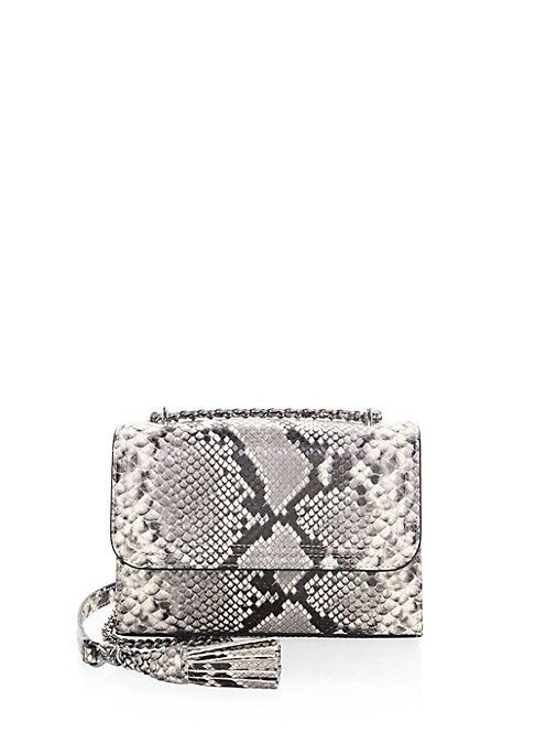 Fleming Snake-Print Crossbody Bag | Saks Fifth Avenue