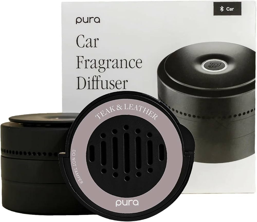 Pura Car Diffuser Starter Set - Plug-In Smart Car Aroma Diffuser & Premium Car Diffuser Fragrance... | Amazon (US)
