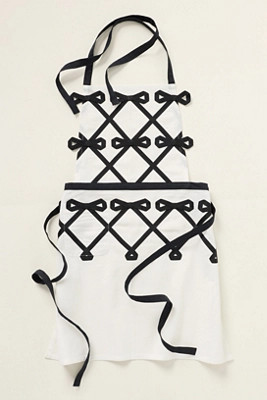 Benedita Bow Apron | Anthropologie (US)