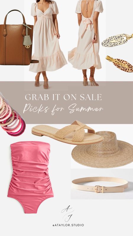 All pieces currently marked down! 

Summer essentials, summer accessories, summer hair accessories, hair clips, hair accessories, raffia hat, hat, summer hat, bathing suit, bandeau bathing suit, one piece bathing suit, sale bathing suit, sale swimwear, swimwear, summer sale outfits, summer deals, discounted summer outfits 

#LTKFindsUnder100 #LTKSaleAlert #LTKFindsUnder50