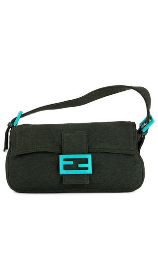 FWRD Renew Fendi Baguette Shoulder Bag in Black. | Revolve Clothing (Global)