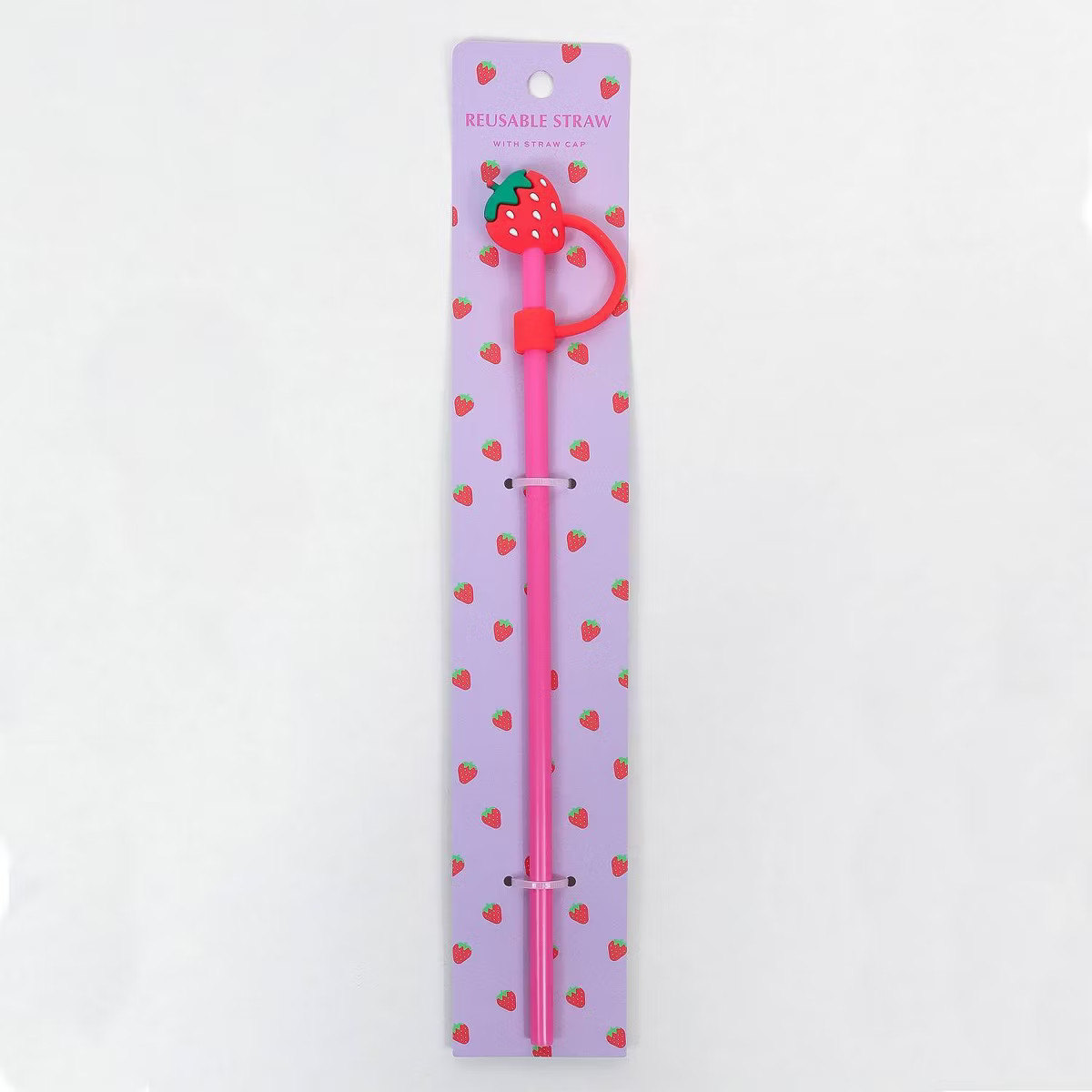 Reusable Straw and Topper Set Strawberry | Target