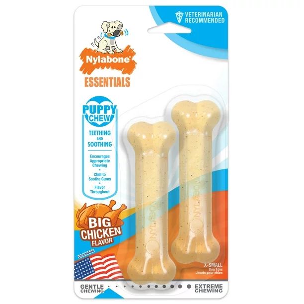 Nylabone Puppy Chew Combo Pack - Up to 15 lbs. | Walmart (US)