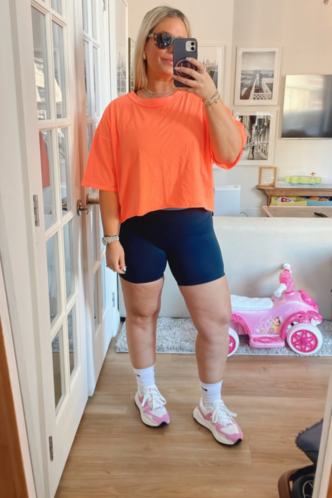 Can’t go wrong with neon. This is the best T-shirt from Free People  

#LTKfit #LTKSeasonal #LTKFind