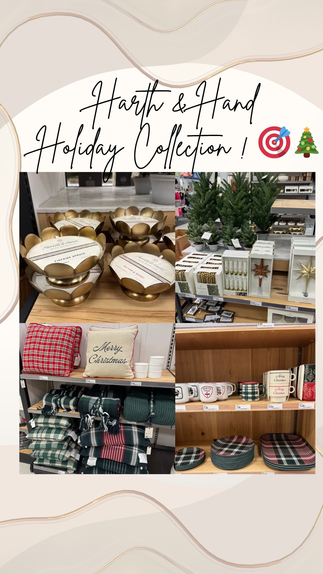 The Harth and Home Holiday Collection has arrived at Target! 🎯 I feel like every year this collection sells out fast! I linked my favorite finds I saw today at the store! 

Country Christmas 
Christmas decor
Magnolia
Target decor 

#LTKHome #LTKSeasonal #LTKHoliday