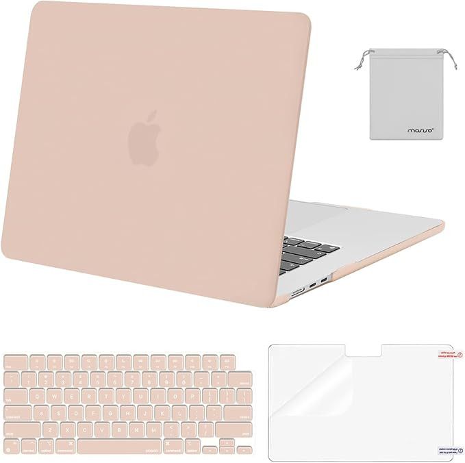MOSISO Compatible with MacBook Air 15 inch Case M4 M3 M2 2025 2024 2023 Release A3241 A3114 A2941... | Amazon (US)