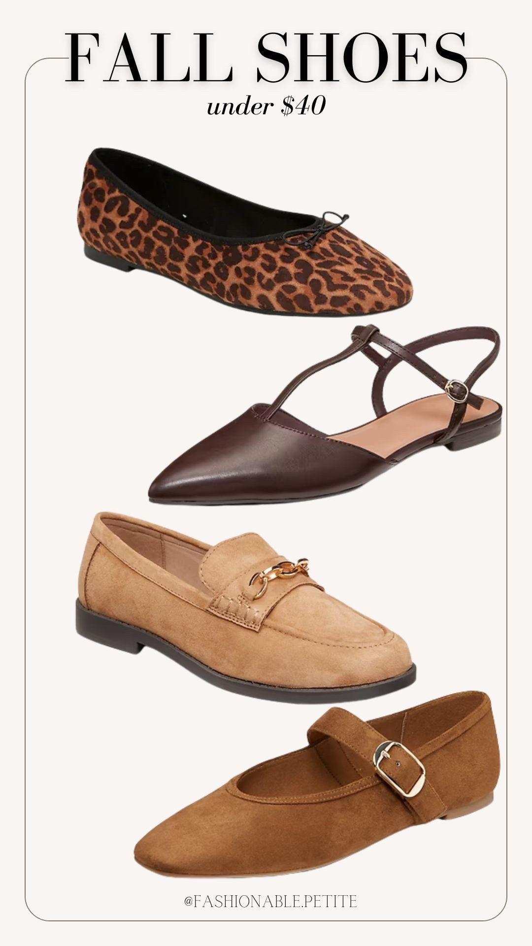 Fall shoes under $40! Flats and loafers for fall!

Fall shoes, ballet flats, women’s shoes, loafers 

#LTKSaleAlert #LTKFindsUnder50 #LTKautumn