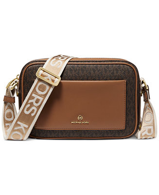 MICHAEL Michael Kors Signature Maeve Large East West Pocket Crossbody - Macy's | Macy's