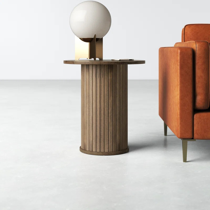 Iris Pedestal End Table | Wayfair North America