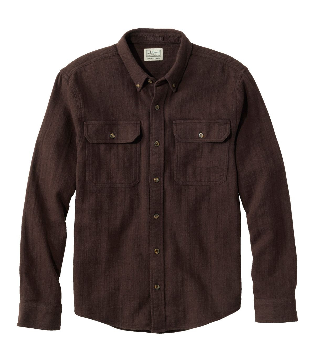 Men's 1912 Field Flannel Shirt, Slightly Fitted Untucked Fit | L.L. Bean