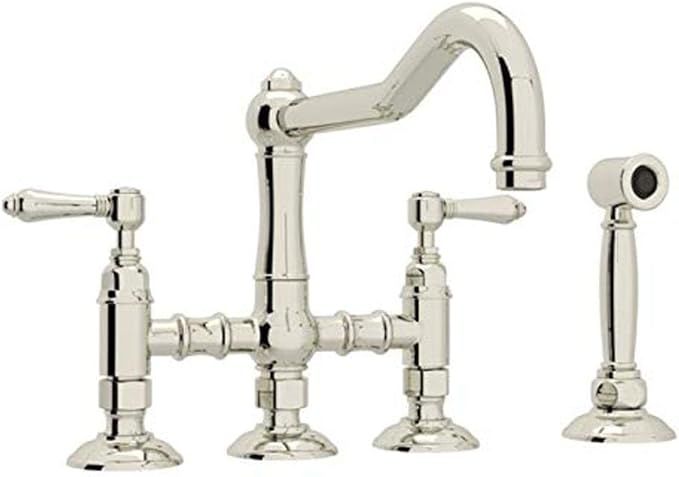 Rohl A1458LMWSPN-2 Kitchen FAUCETS, Polished Nickel | Amazon (US)