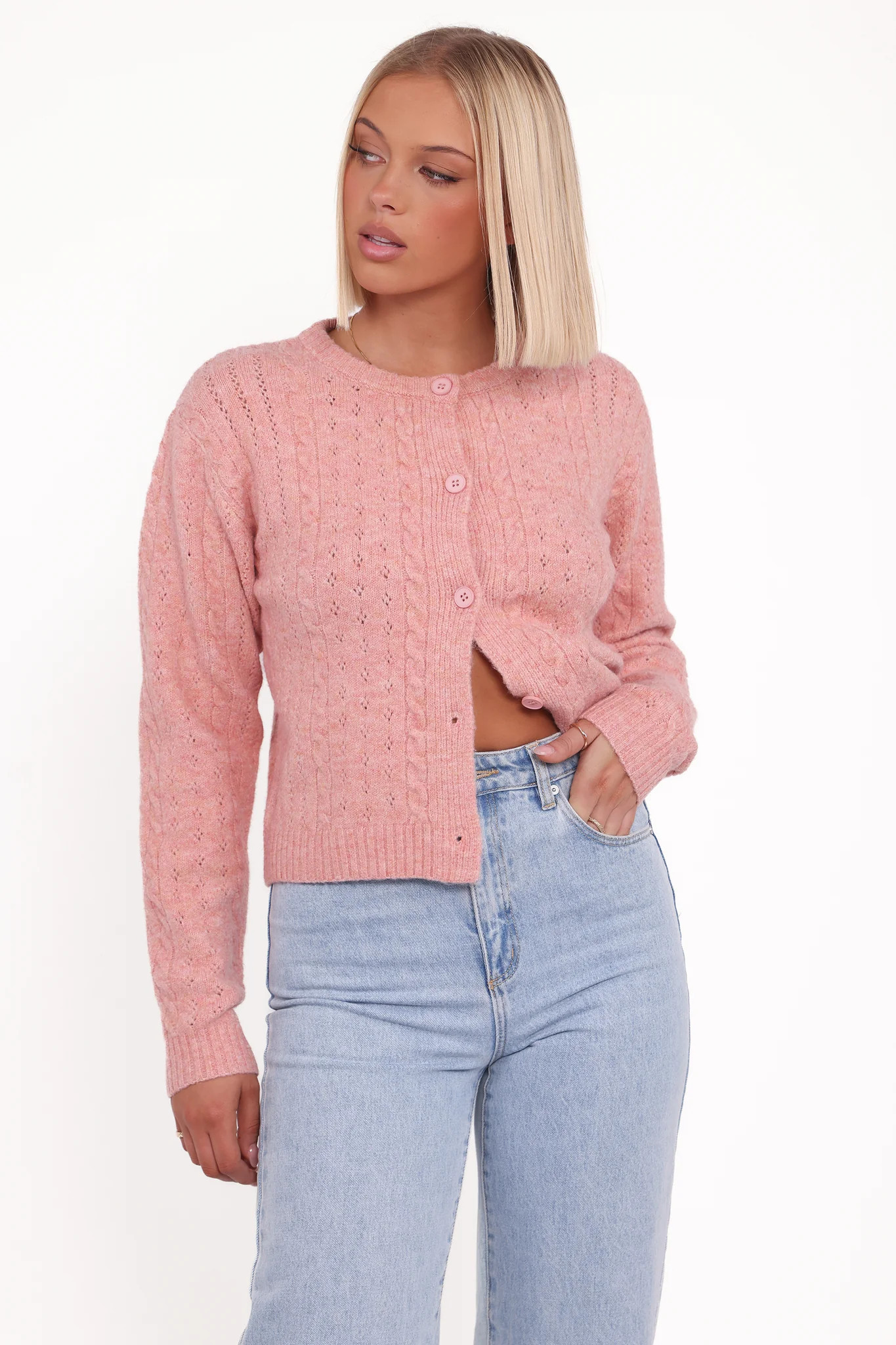 Bonnie Cardigan - Pink | Petal & Pup (US)