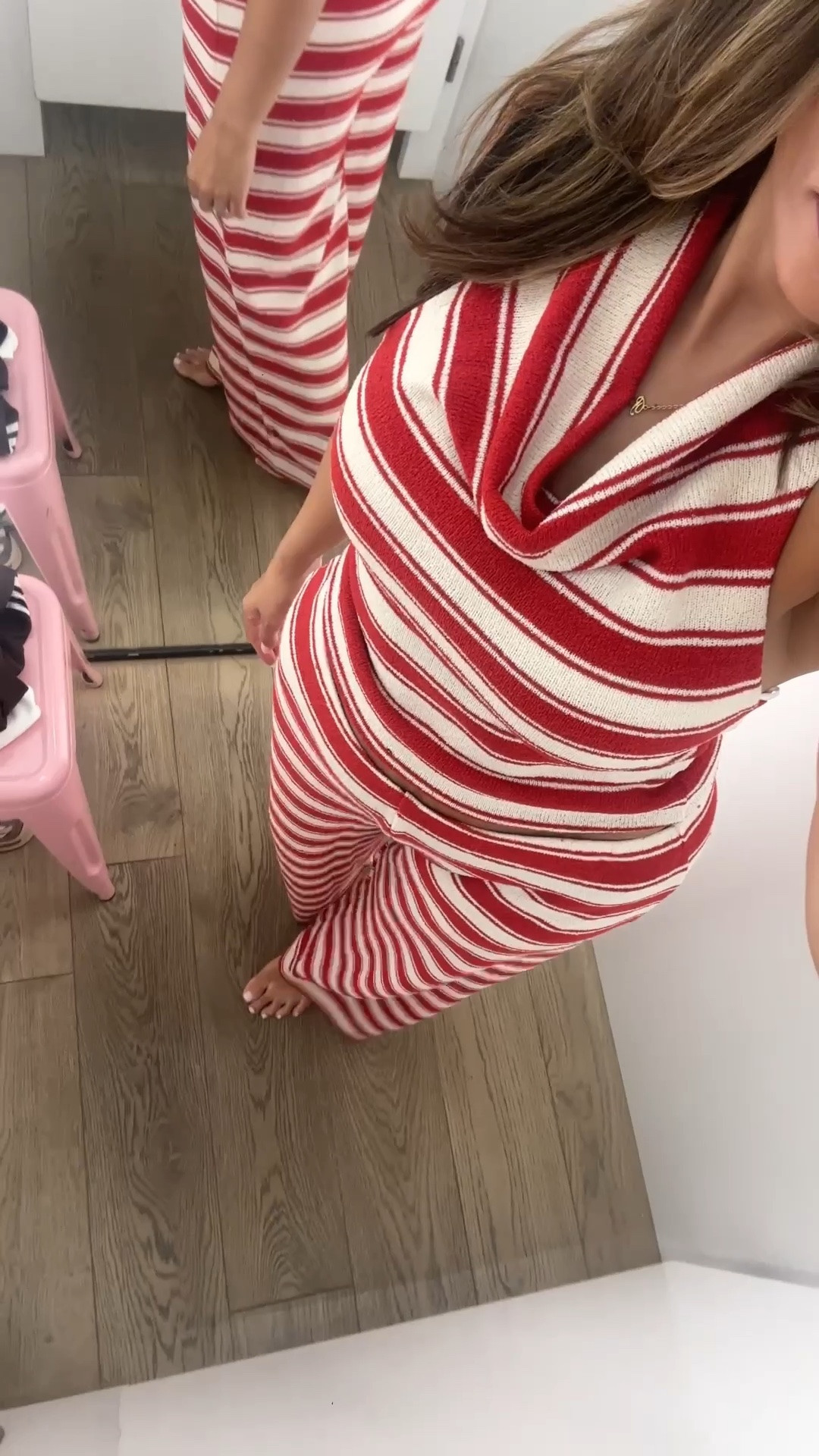 Summer coord! I’m in small top and medium bottoms ❤️

Stripe coord, knitted coord, matching set, red strip outfit

#LTKsummer #LTKtravel #LTKstyletip