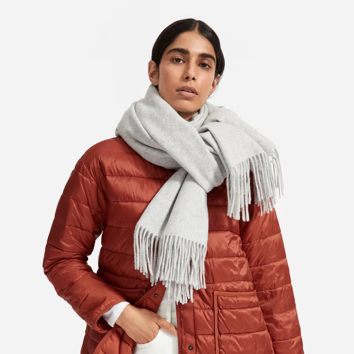 The Wool-Cashmere Blanket Scarf | Everlane