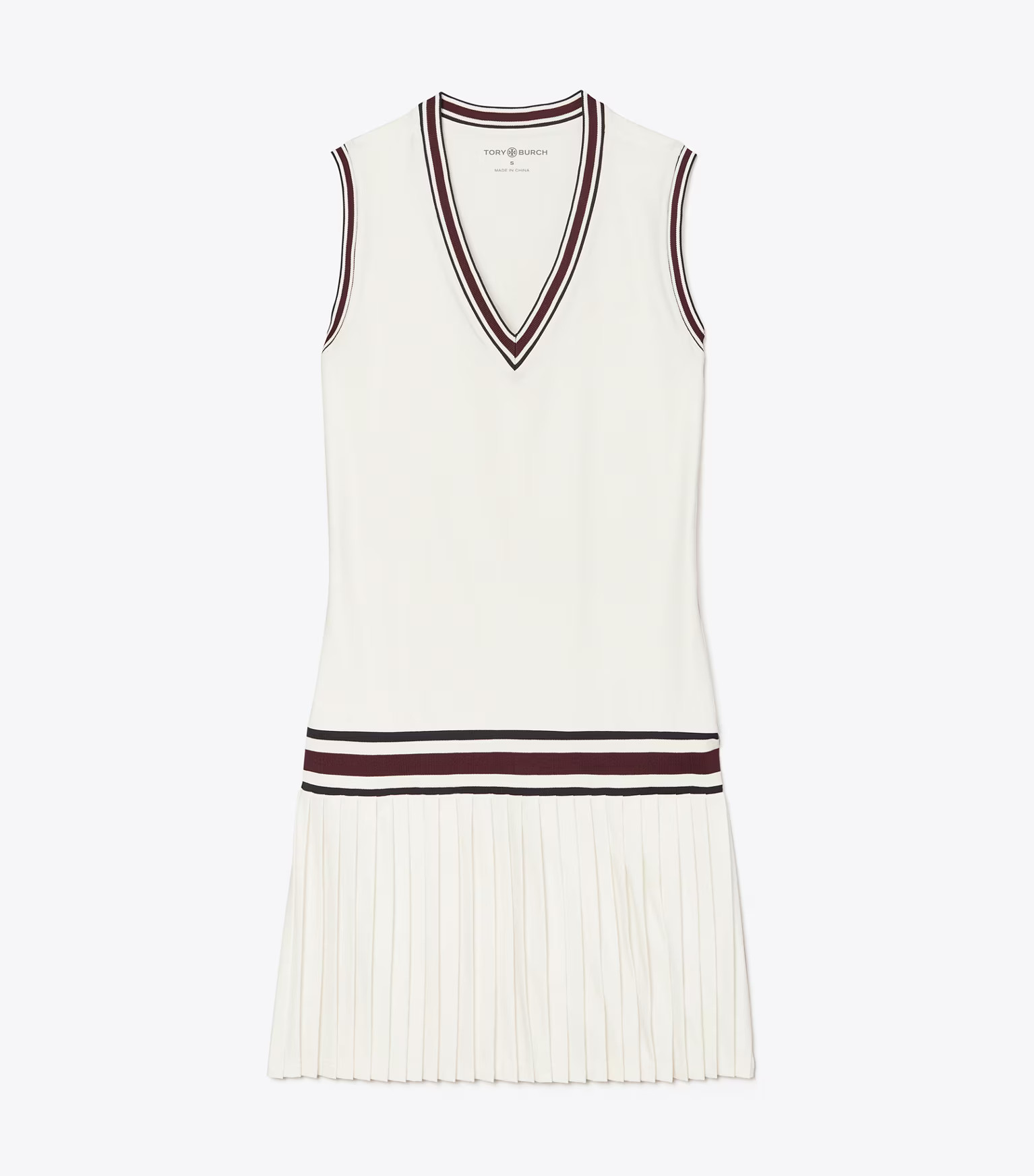 PERFORMANCE JERSEY V-NECK TENNIS DRESS | Tory Burch (US)