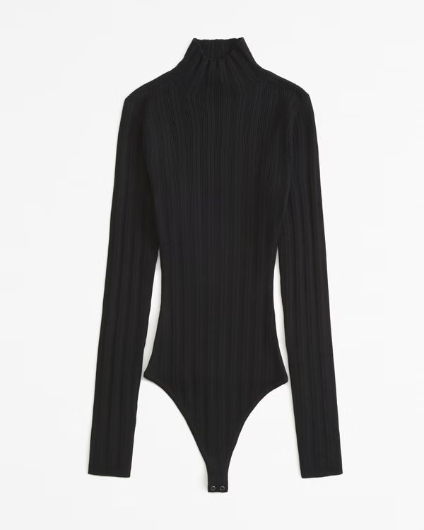 Women's Turtleneck Sweater Bodysuit | Women's Tops | Abercrombie.com | Abercrombie & Fitch (US)