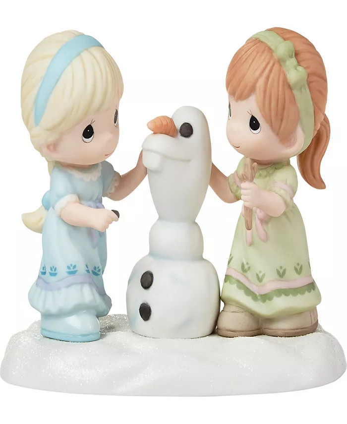 222025 Disney Showcase Frozen Building A Snowman Is Better With You Disney Frozen Bisque Porcelai... | Macy's