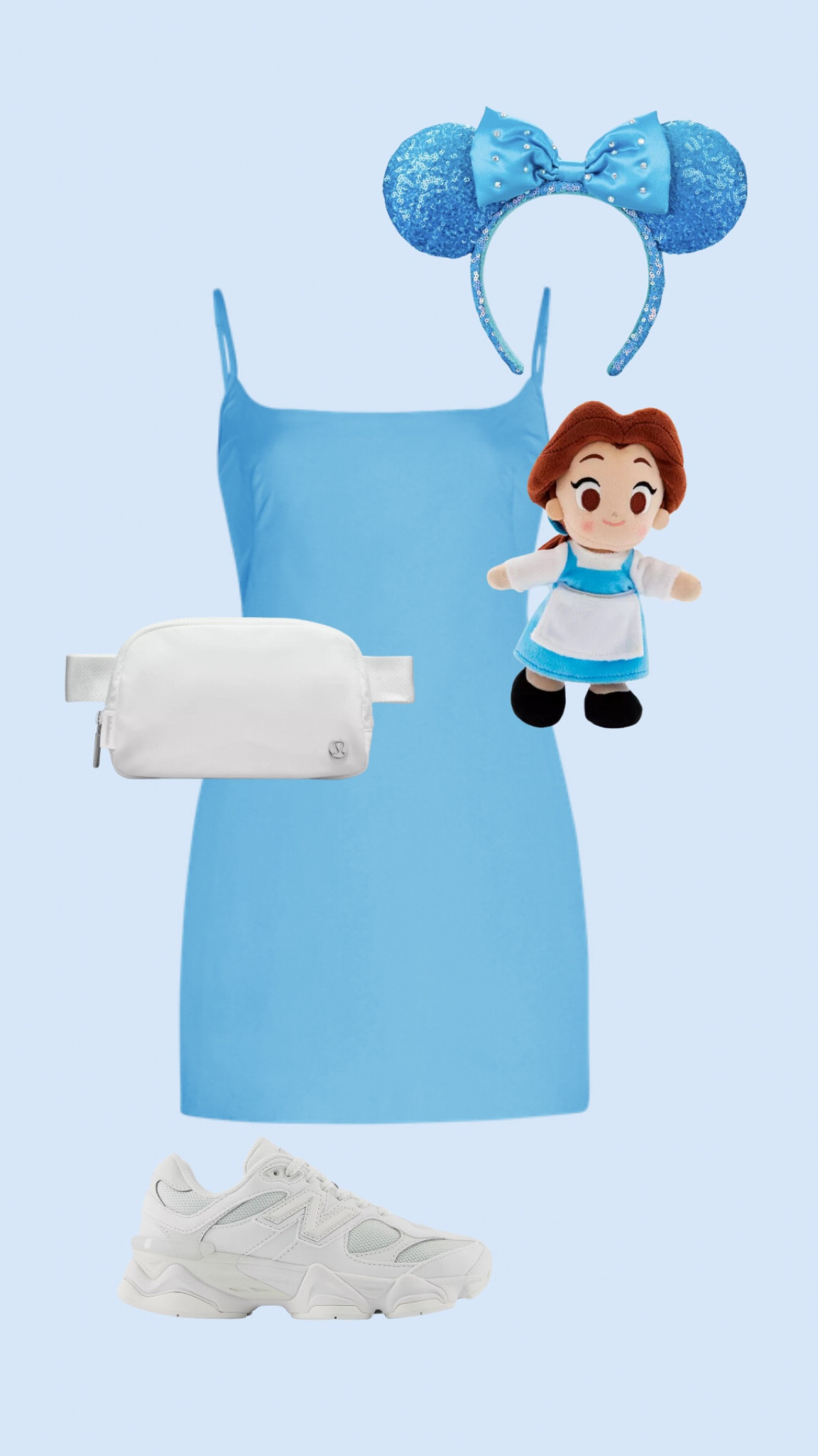 Blue and white Belle outfit idea for Walt Disney World this summer 

#LTKSeasonal #LTKActive #LTKStyleTip