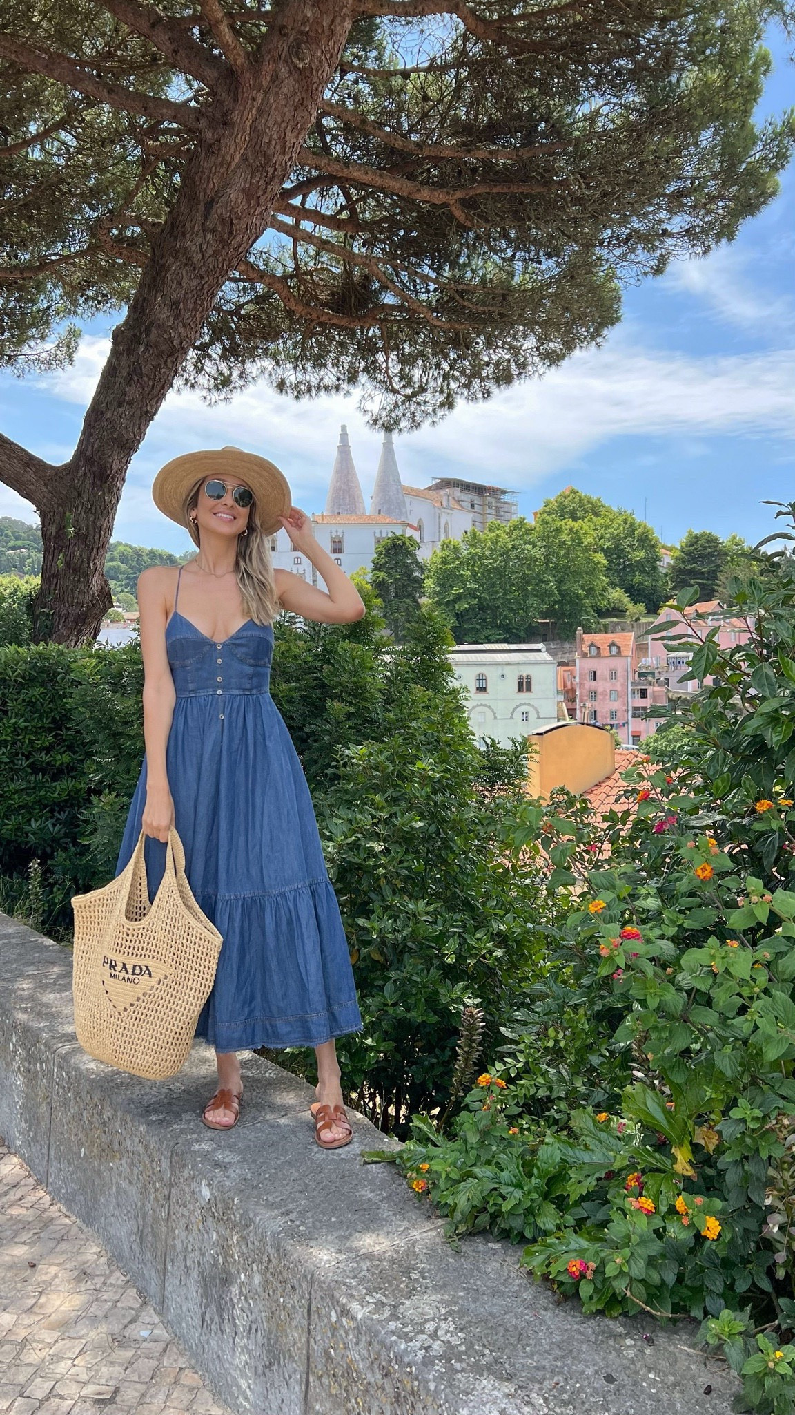 Beautiful denim dress that it’s perfect for vacation outfit, resort wear, and spring break outfit. Fits true to size and I’m wearing size small 



#LTKStyleTip #LTKSeasonal #LTKU