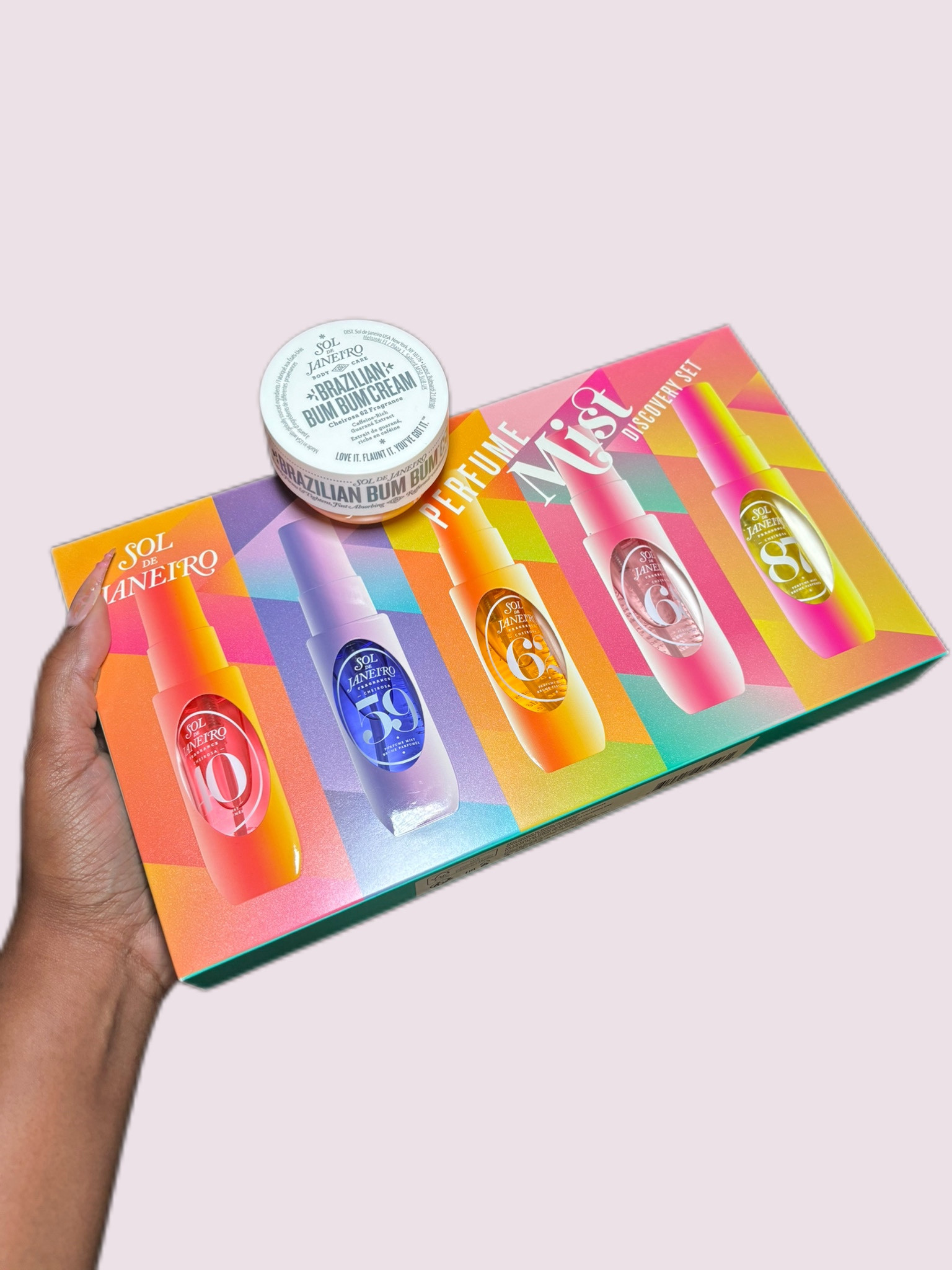 Sol de Janeiro Body Mist Discovery set with FREE gift of the Bum Bum Cream

#LTKSaleAlert #LTKBeauty #LTKTravel