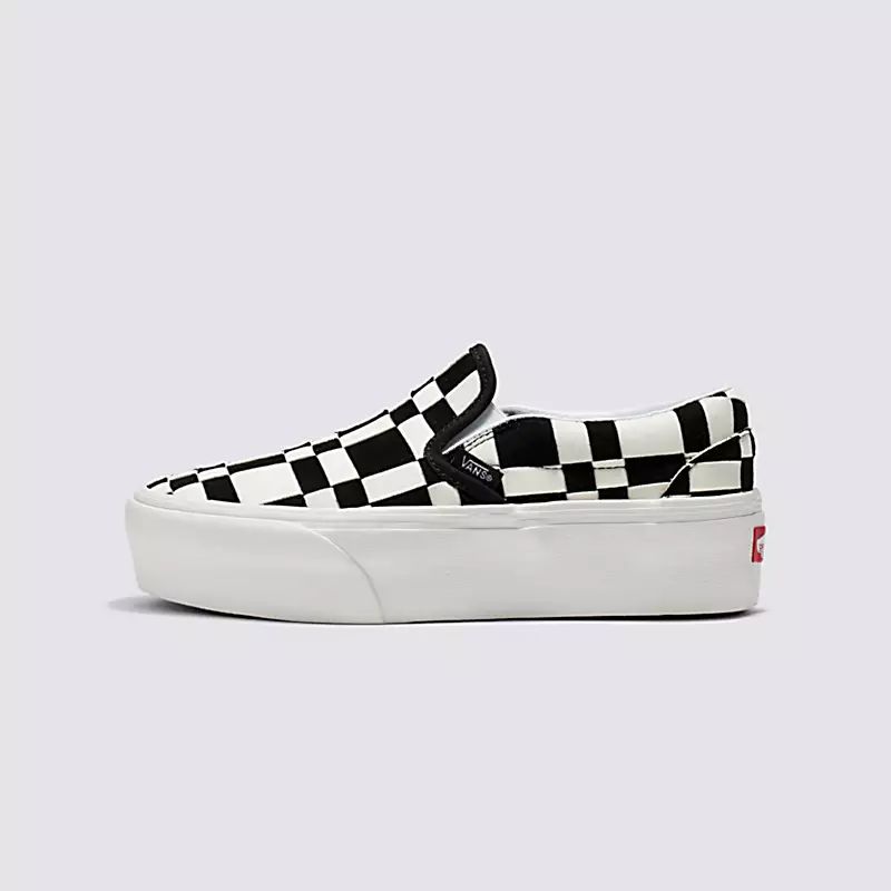 Woven Check Classic Slip-On Stackform Shoe | Vans (US)