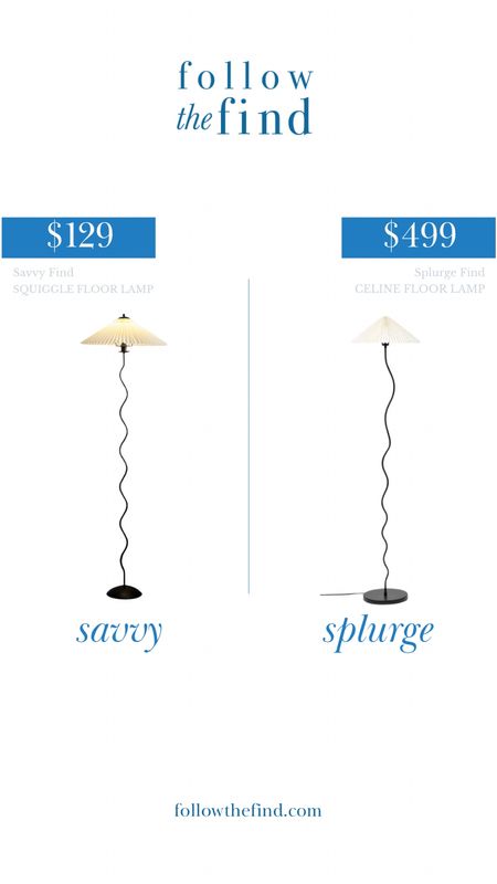 For the cool girls with modern homes, this is the best squiggle floor lamp! 

#LTKhome #LTKsalealert