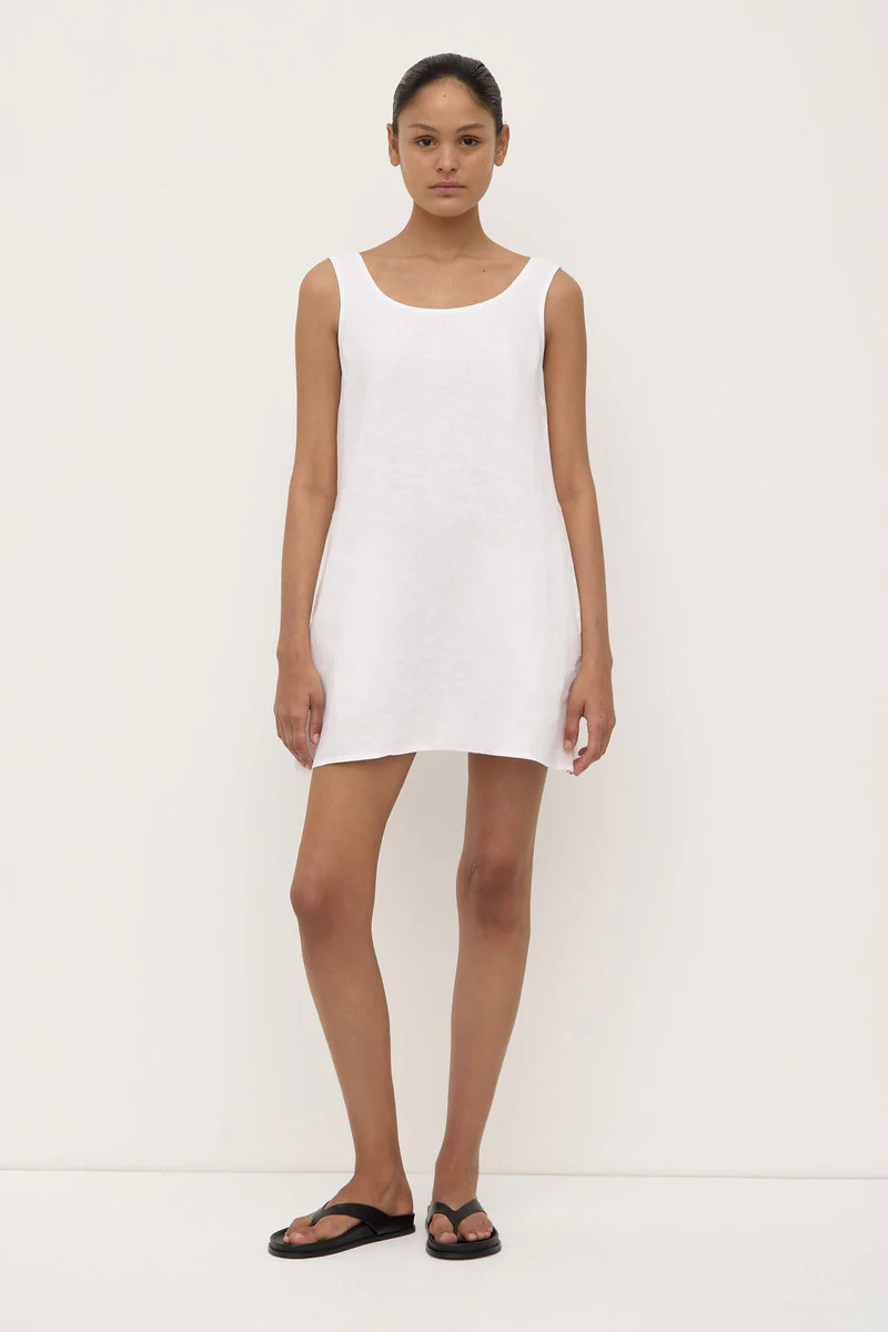 Selma Linen Mini Dress | Assembly Label (AU)